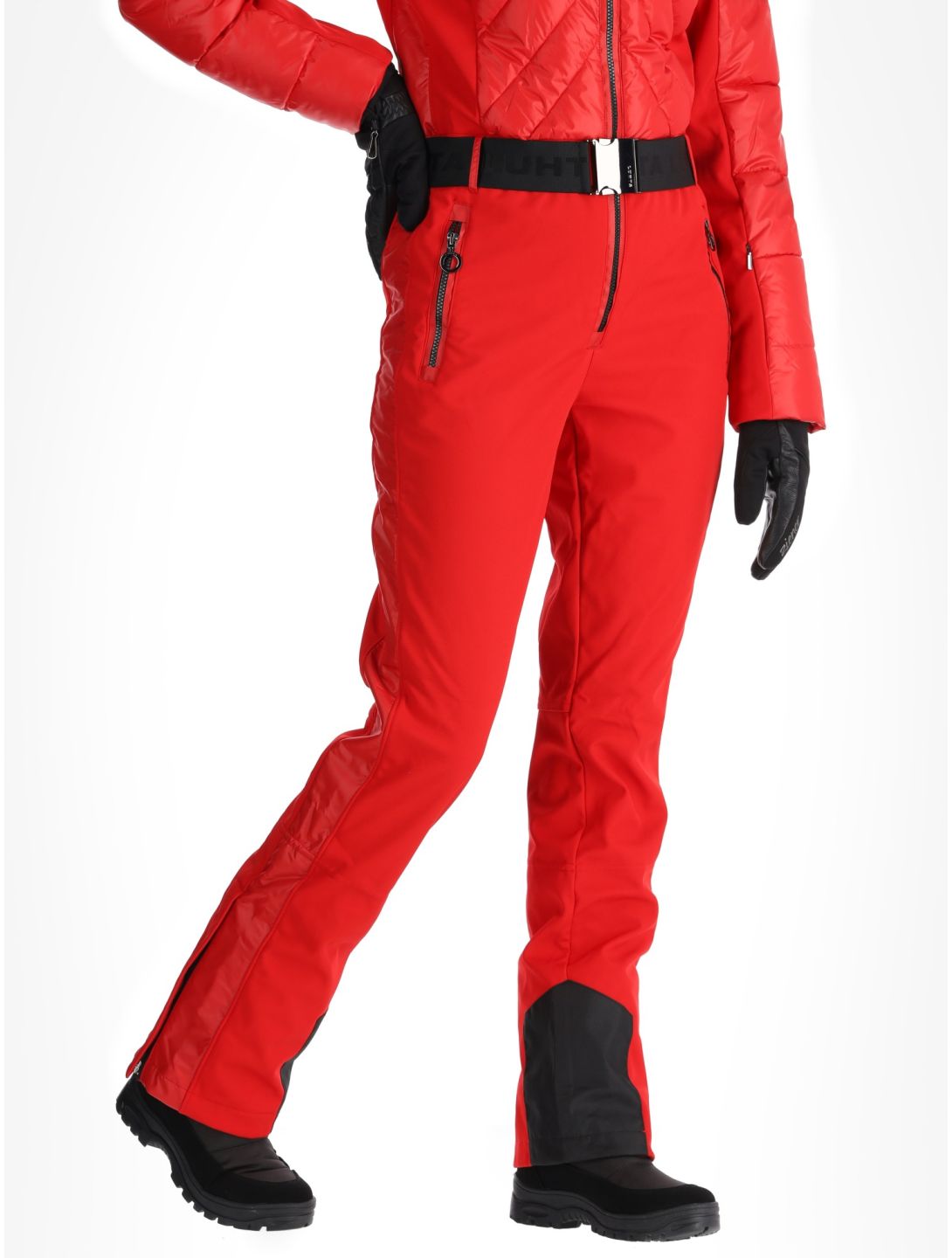 Luhta, Halkorpi ski suit women Cranberry red 