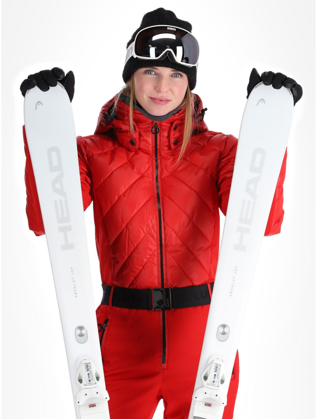 Luhta, Halkorpi ski suit women Cranberry red 