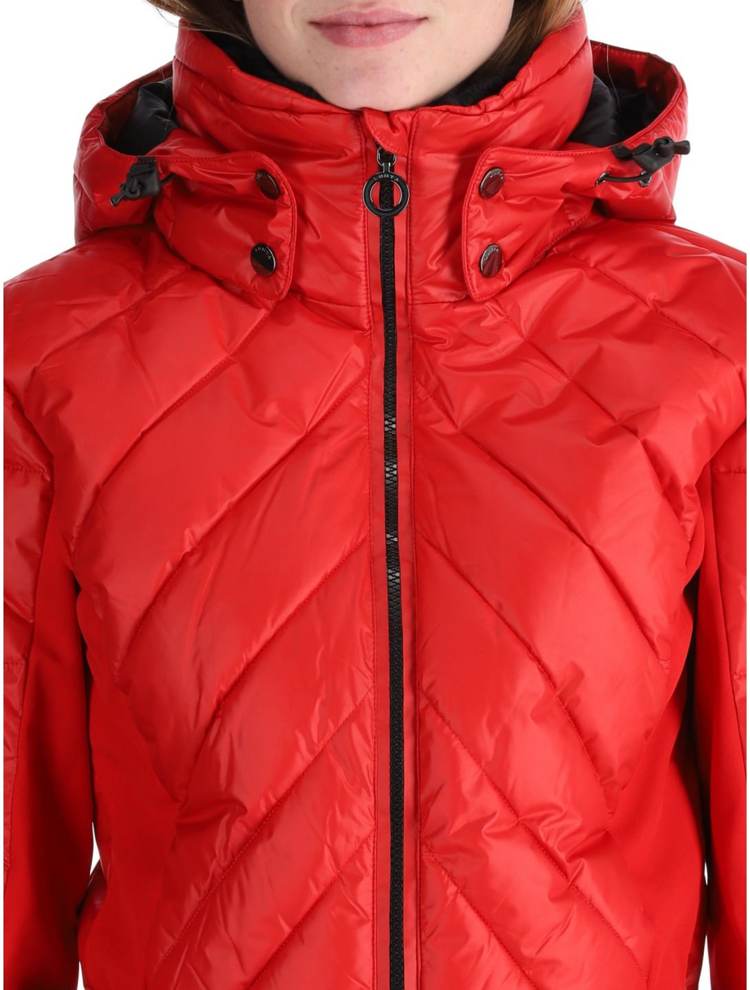 Luhta, Halkorpi ski suit women Cranberry red 