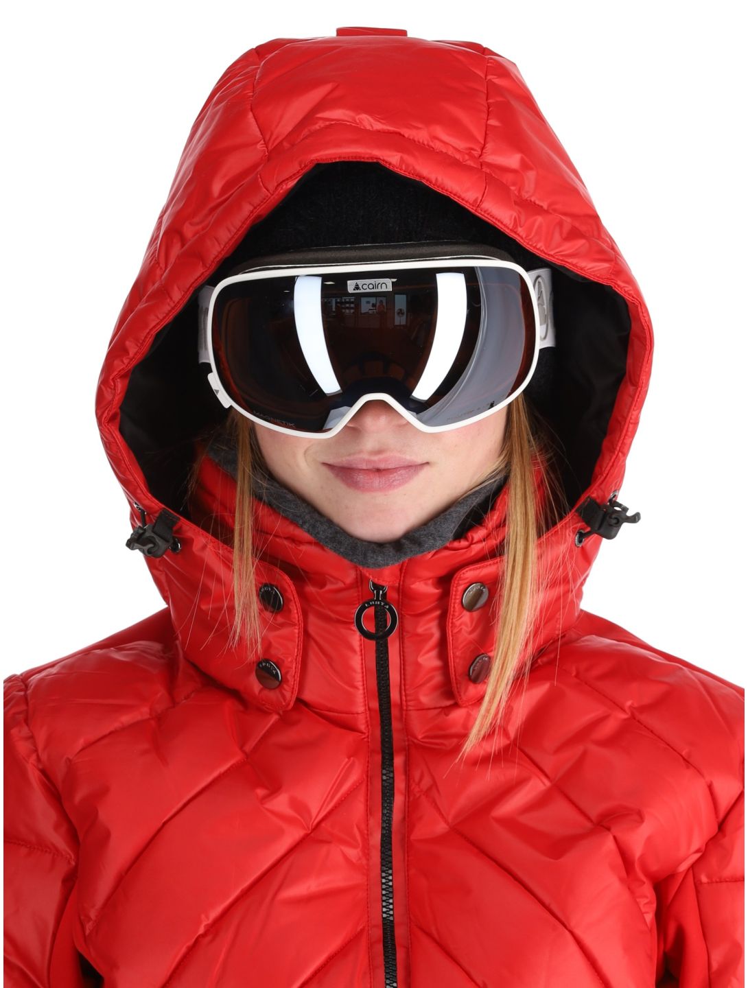 Luhta, Halkorpi ski suit women Cranberry red 