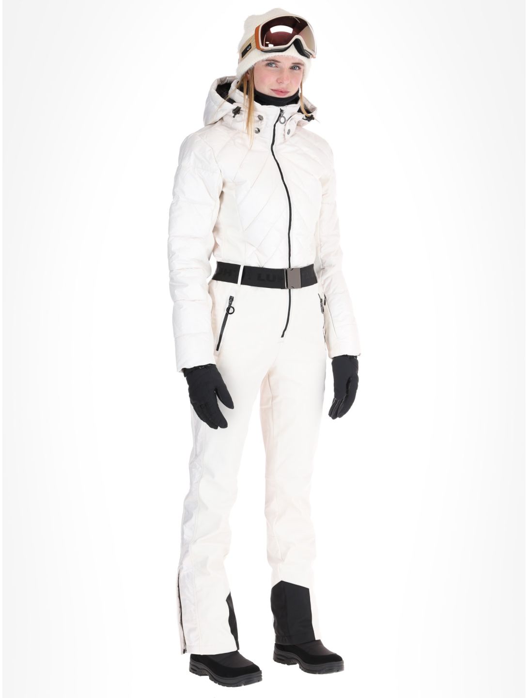 Luhta, Halkorpi ski suit women Powder beige 