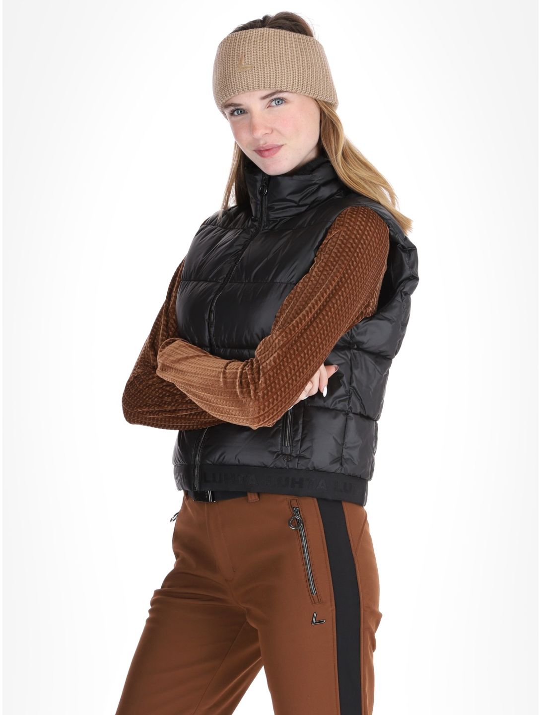 Luhta, Haloinen body warmer women Black black 