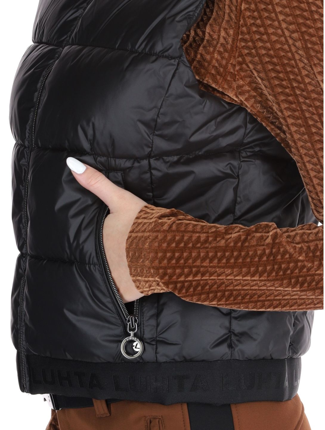 Luhta, Haloinen body warmer women Black black 