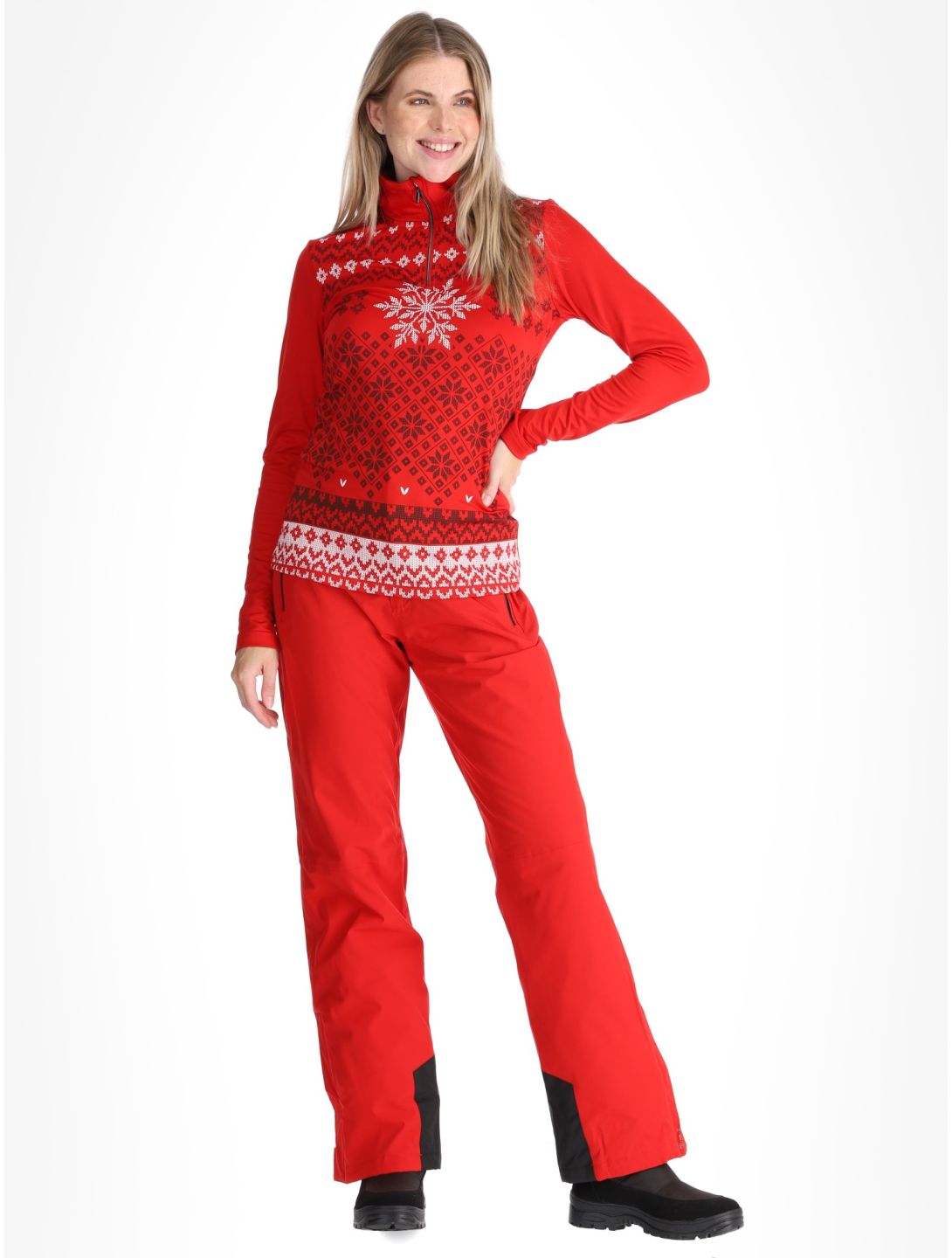 Luhta, Hangist pullover women Cranberry red 