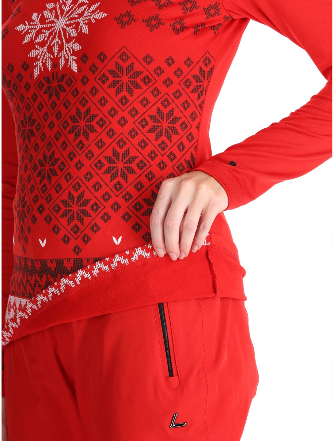 Luhta, Hangist pullover women Cranberry red 