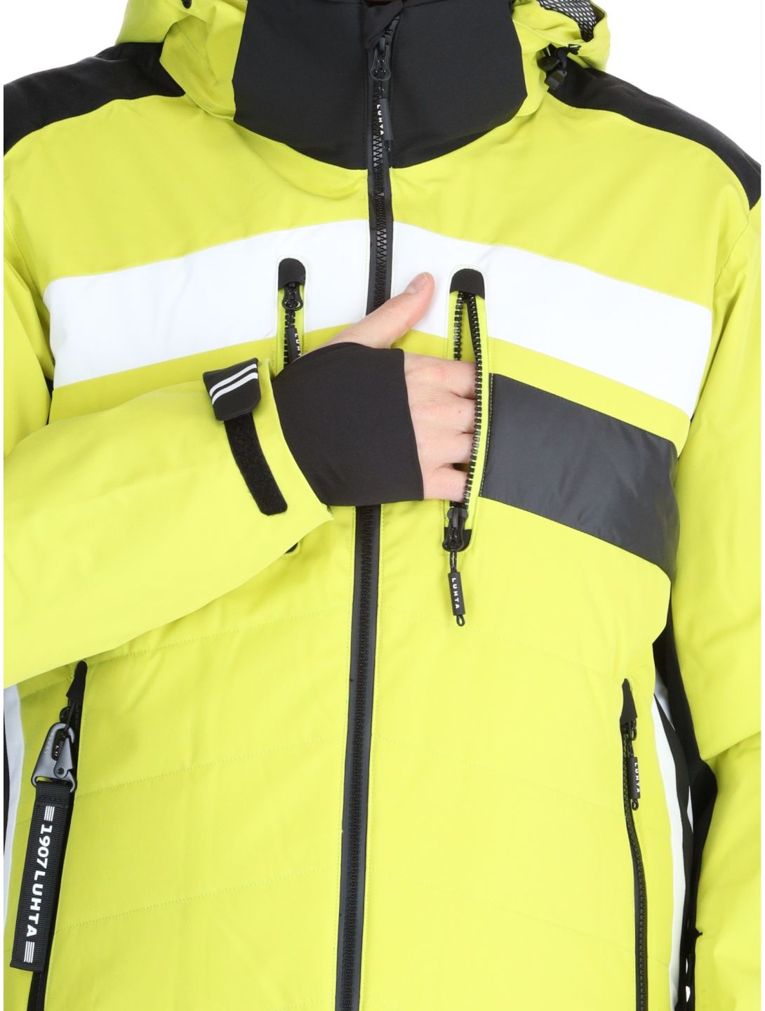 Luhta, Hietanen ski jacket men Aloe green 