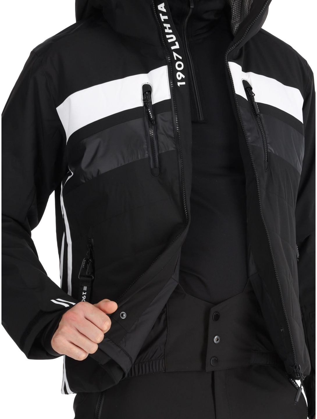 Luhta, Hietanen ski jacket men Black black 