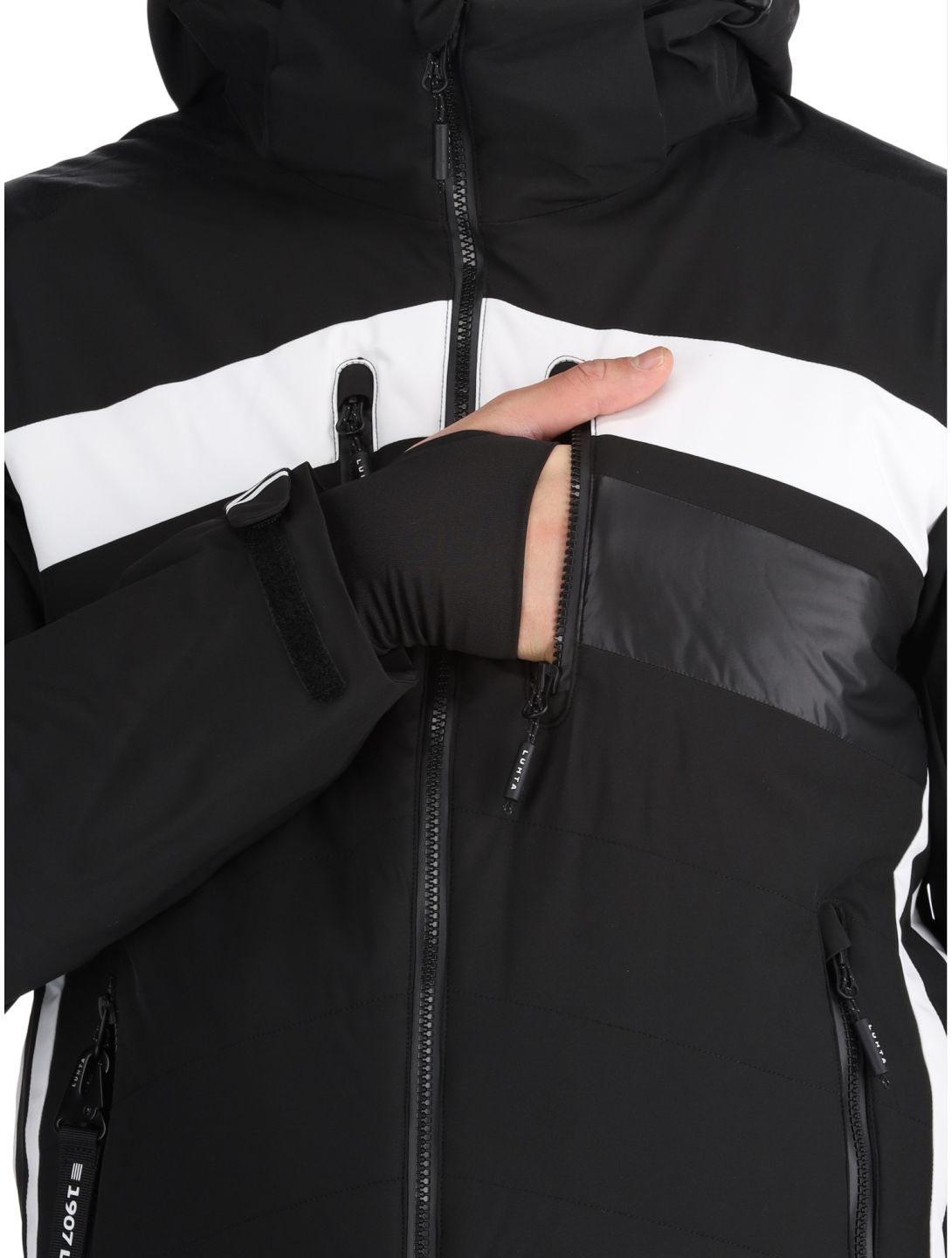 Luhta, Hietanen ski jacket men Black black 