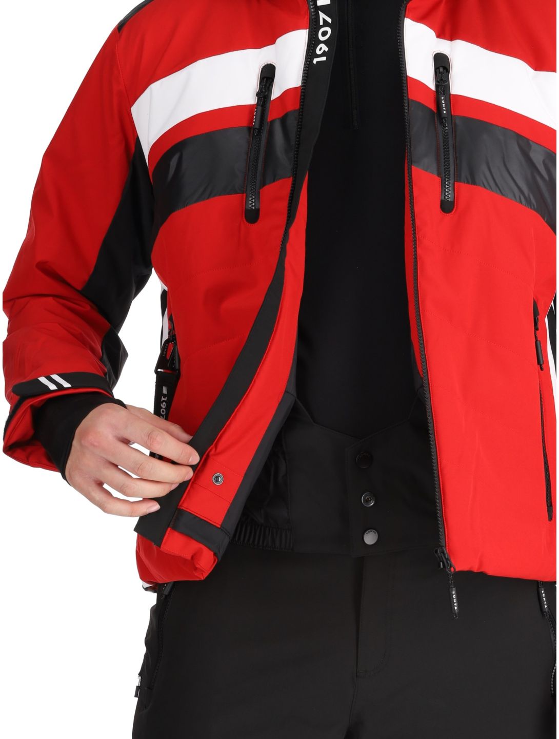 Luhta, Hietanen ski jacket men Cranberry red 