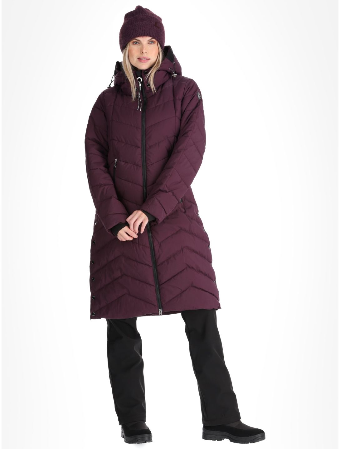 Luhta, Iiksi ski jacket women Plum 