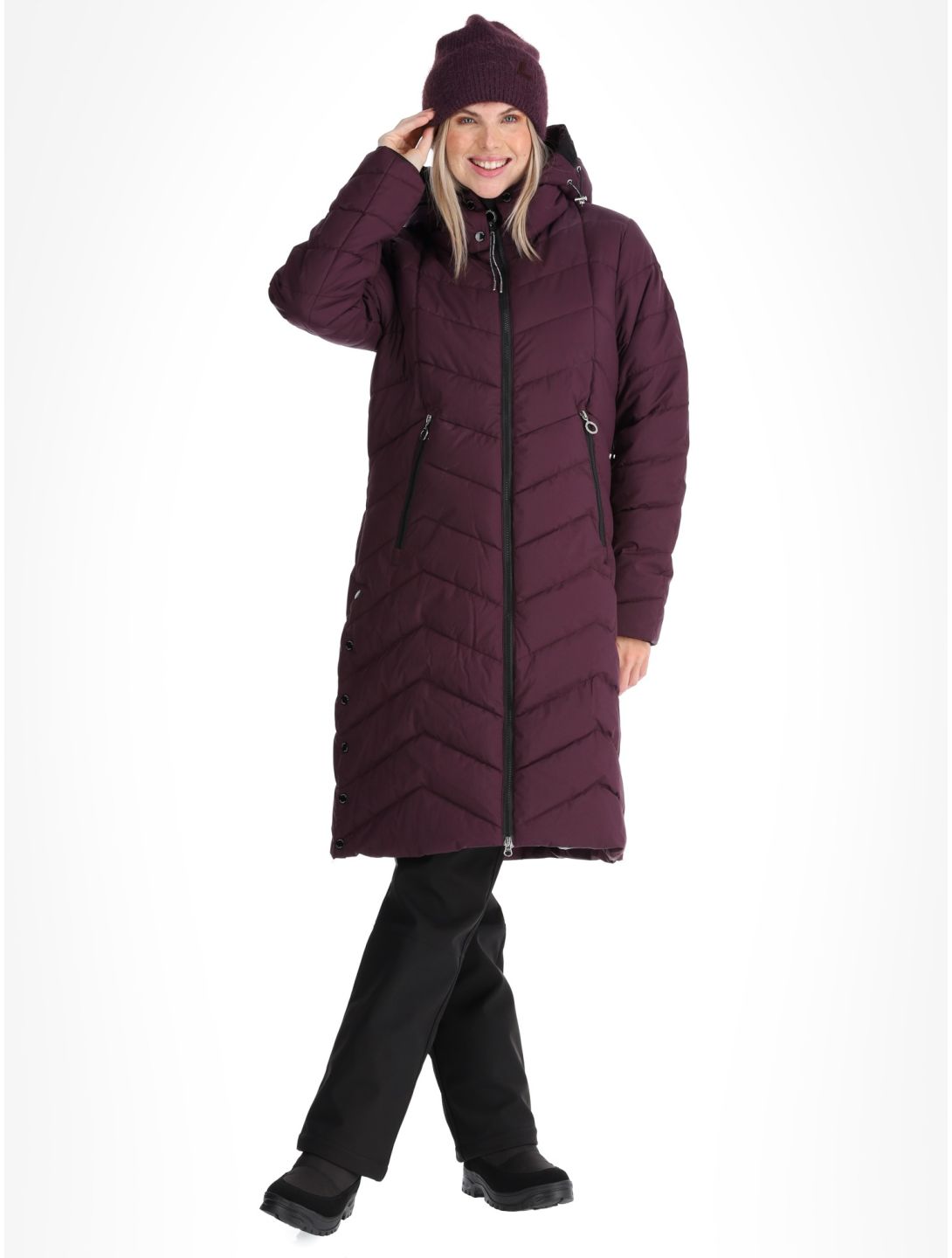 Luhta, Iiksi ski jacket women Plum 