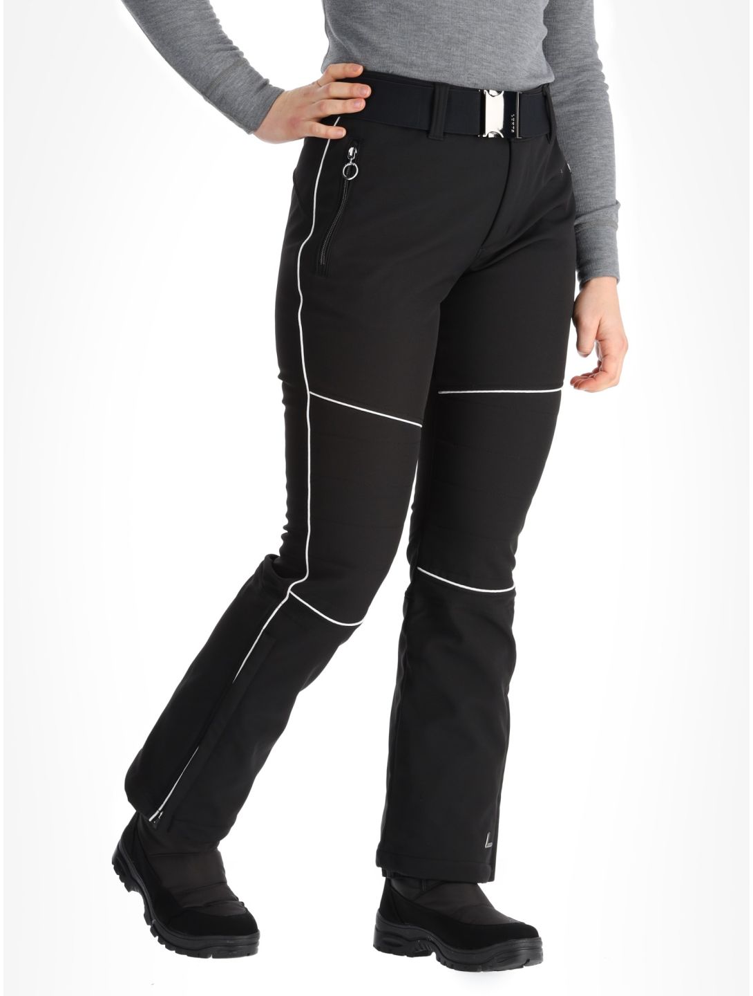 Luhta, Jaamalai C softshell ski pants women Black black 