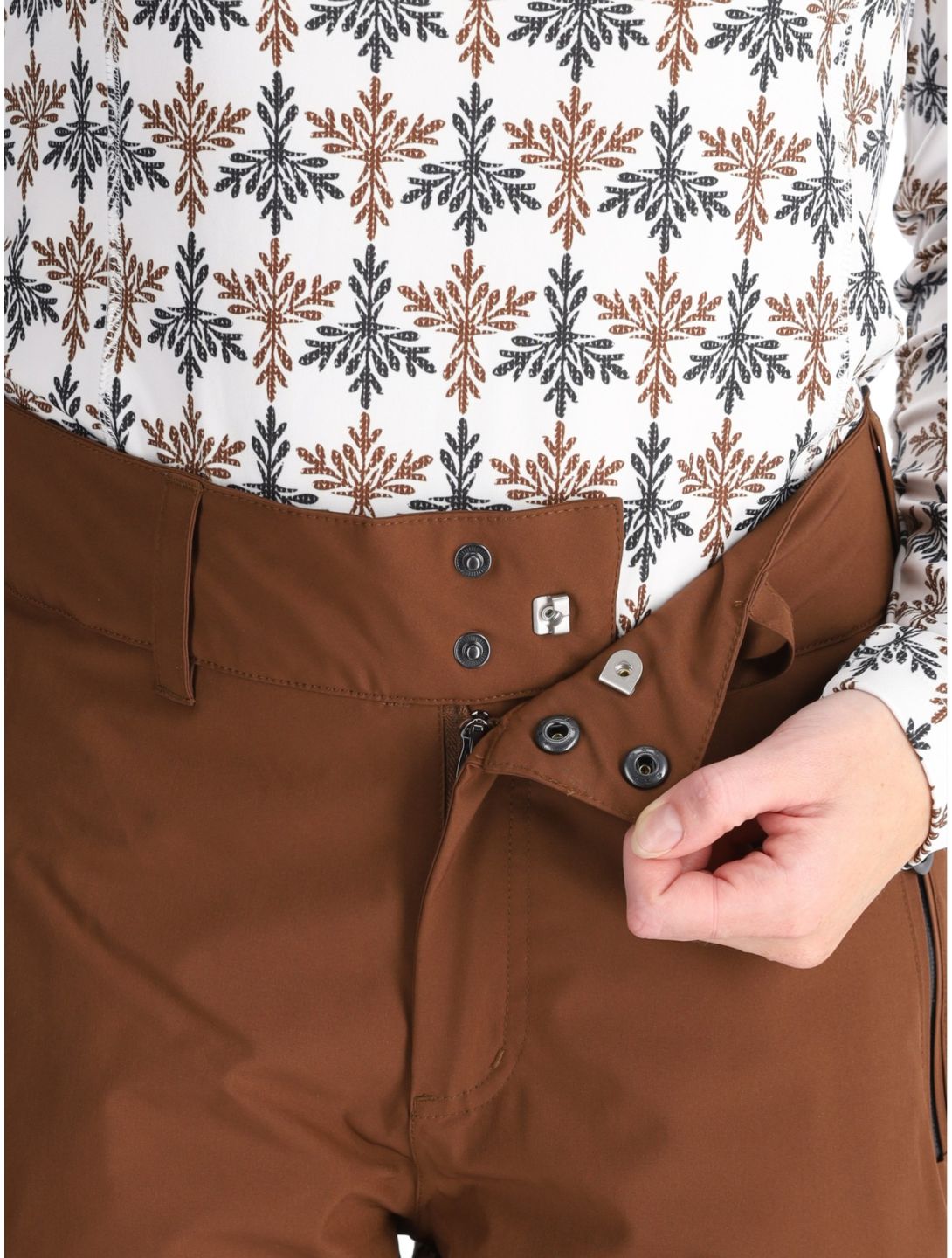 Luhta, Jero ski pants women Chocolat brown 