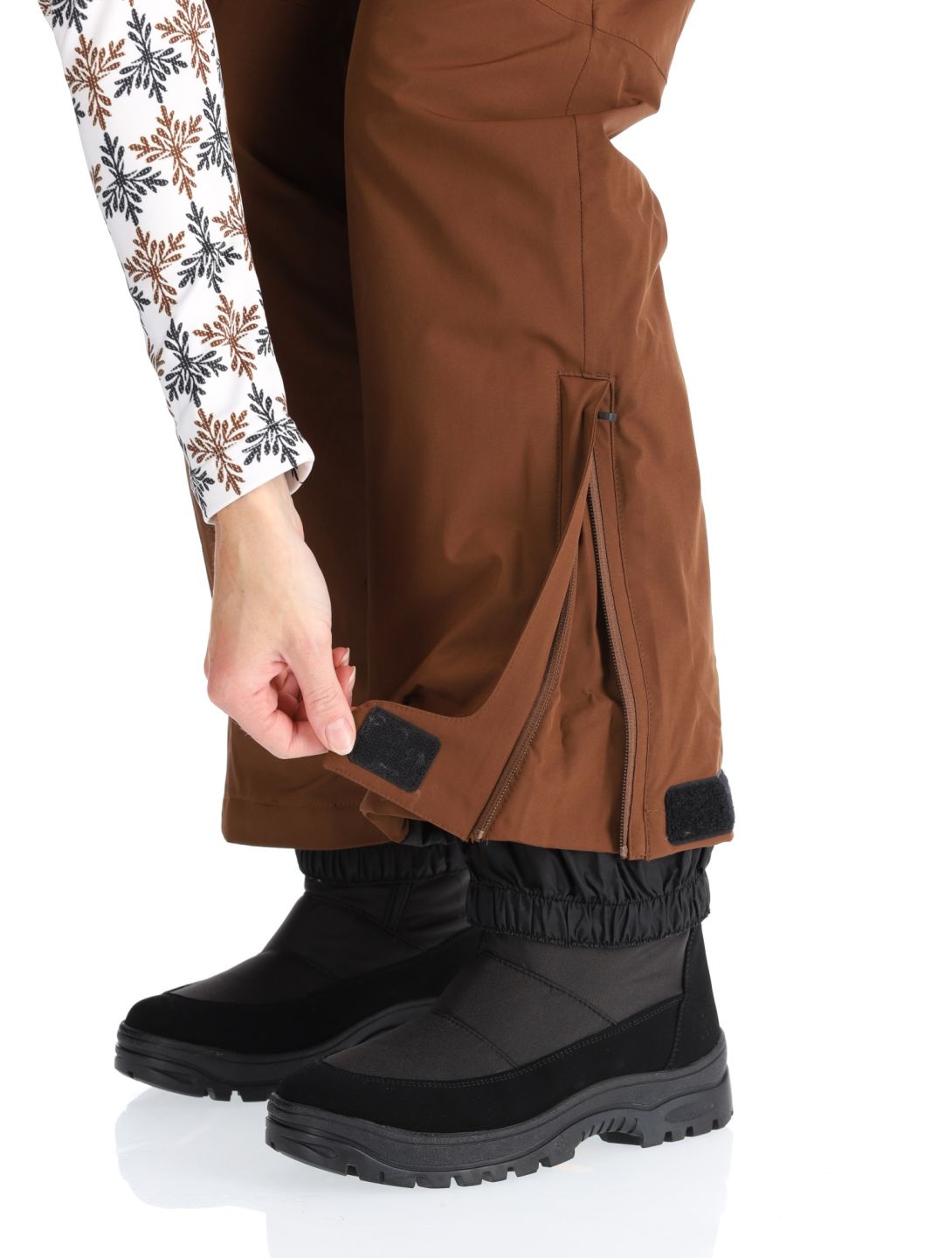 Luhta, Jero ski pants women Chocolat brown 