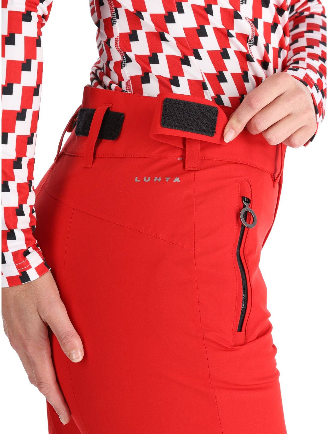 Luhta, Jero ski pants women Cranberry red 