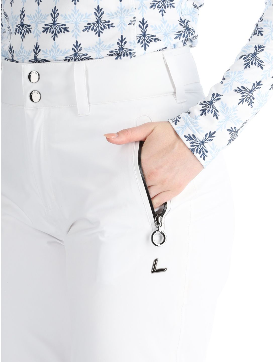 Luhta, Jero ski pants women Optic White white 