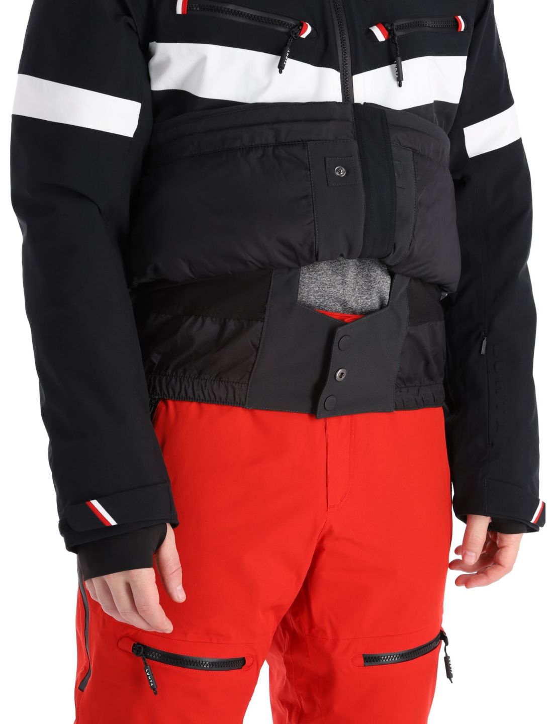 Luhta, Jierstivaara ski jacket men Anthracite black, grey 