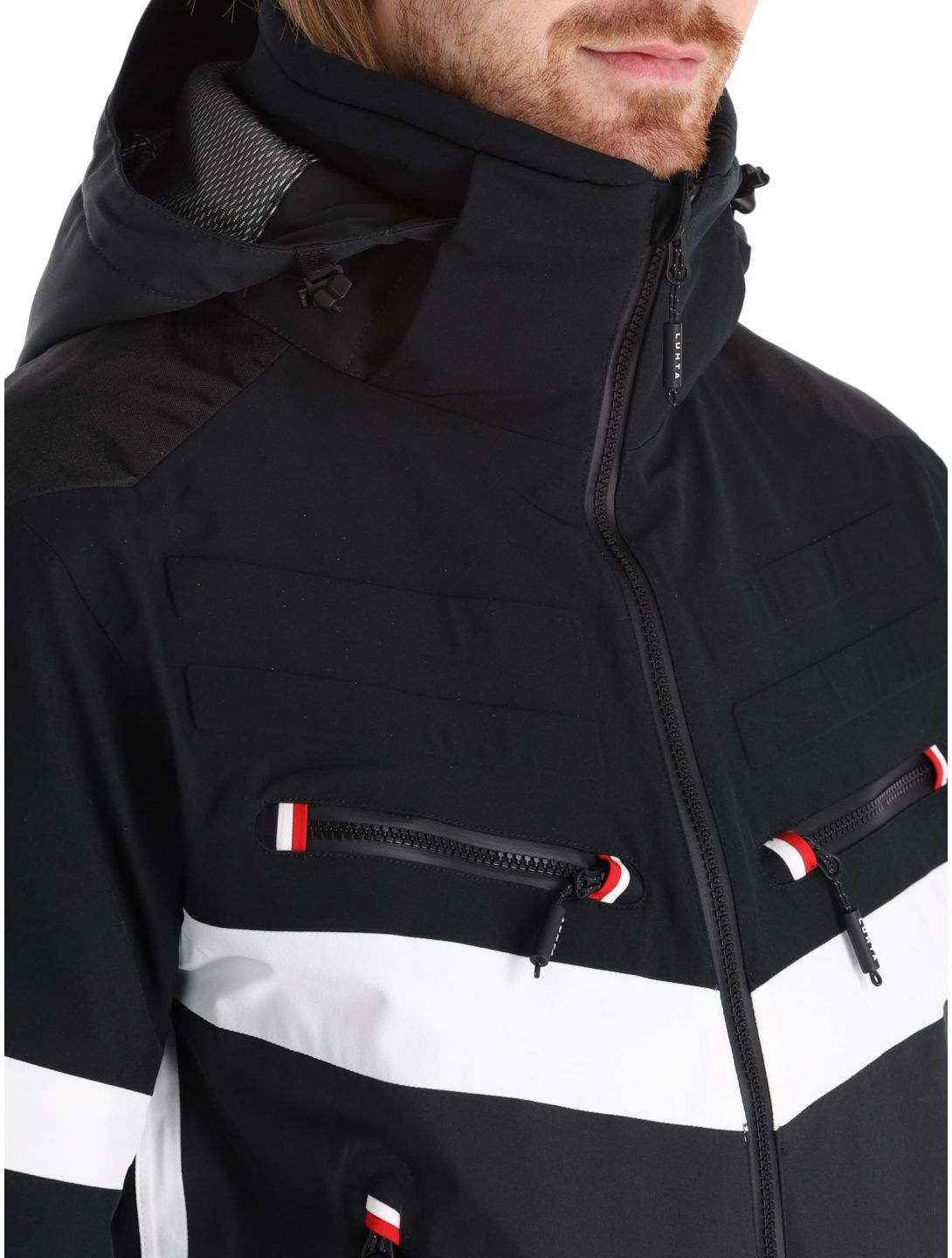 Luhta, Jierstivaara ski jacket men Anthracite black, grey 