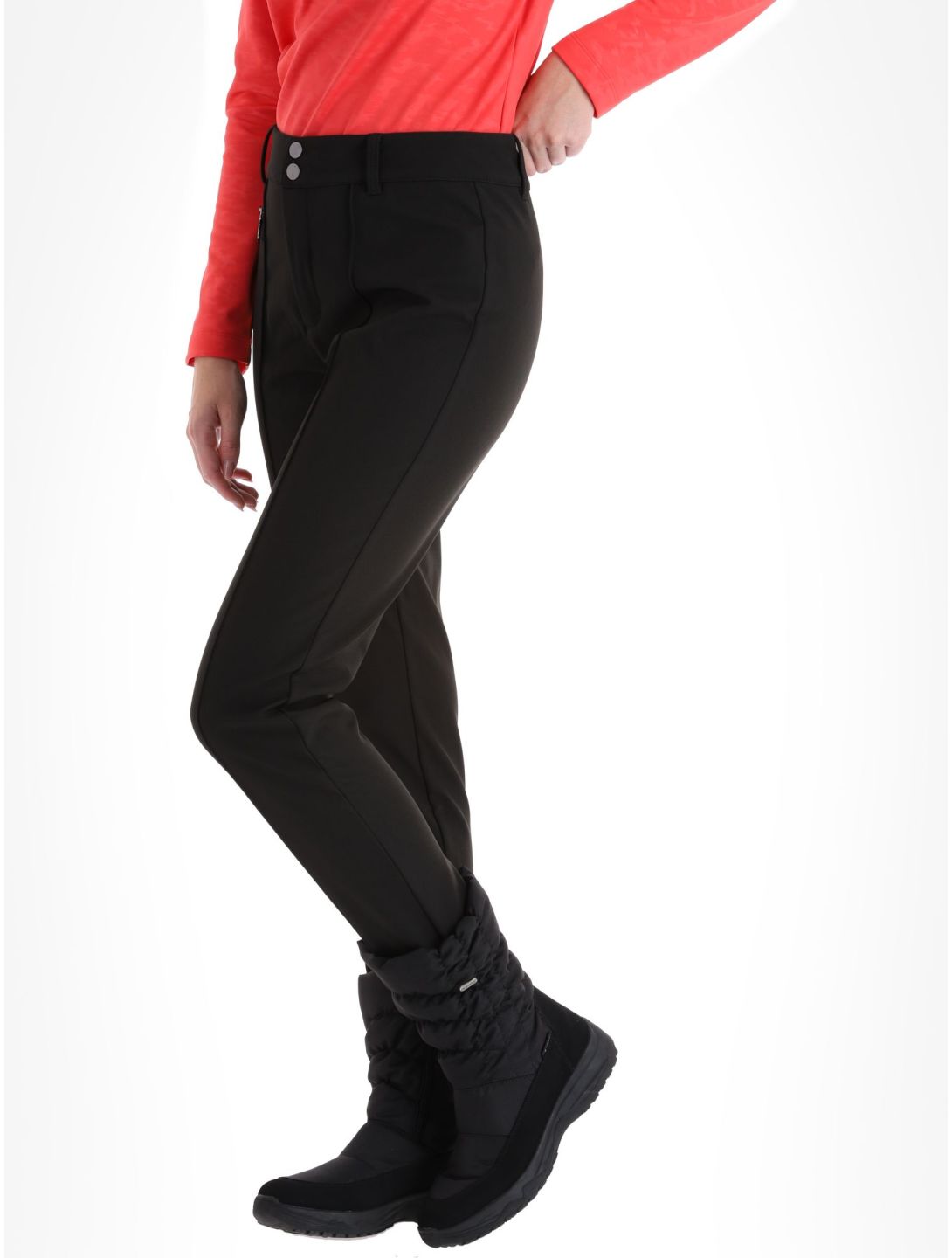 Luhta, Joentaka softshell ski pants women Black black 