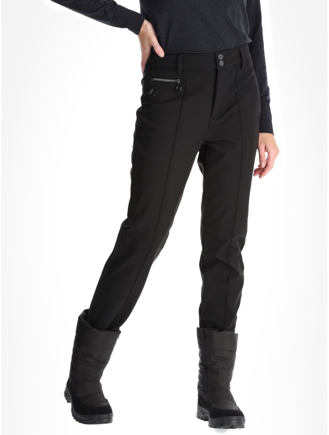 Luhta, Joentaka softshell ski pants women Black black 