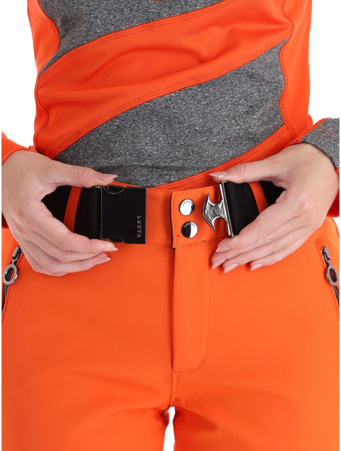 Luhta, Joentaus softshell ski pants women Orange orange 