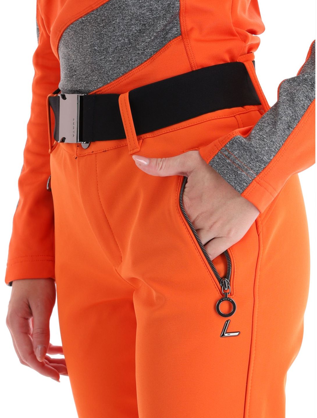 Luhta, Joentaus softshell ski pants women Orange orange 