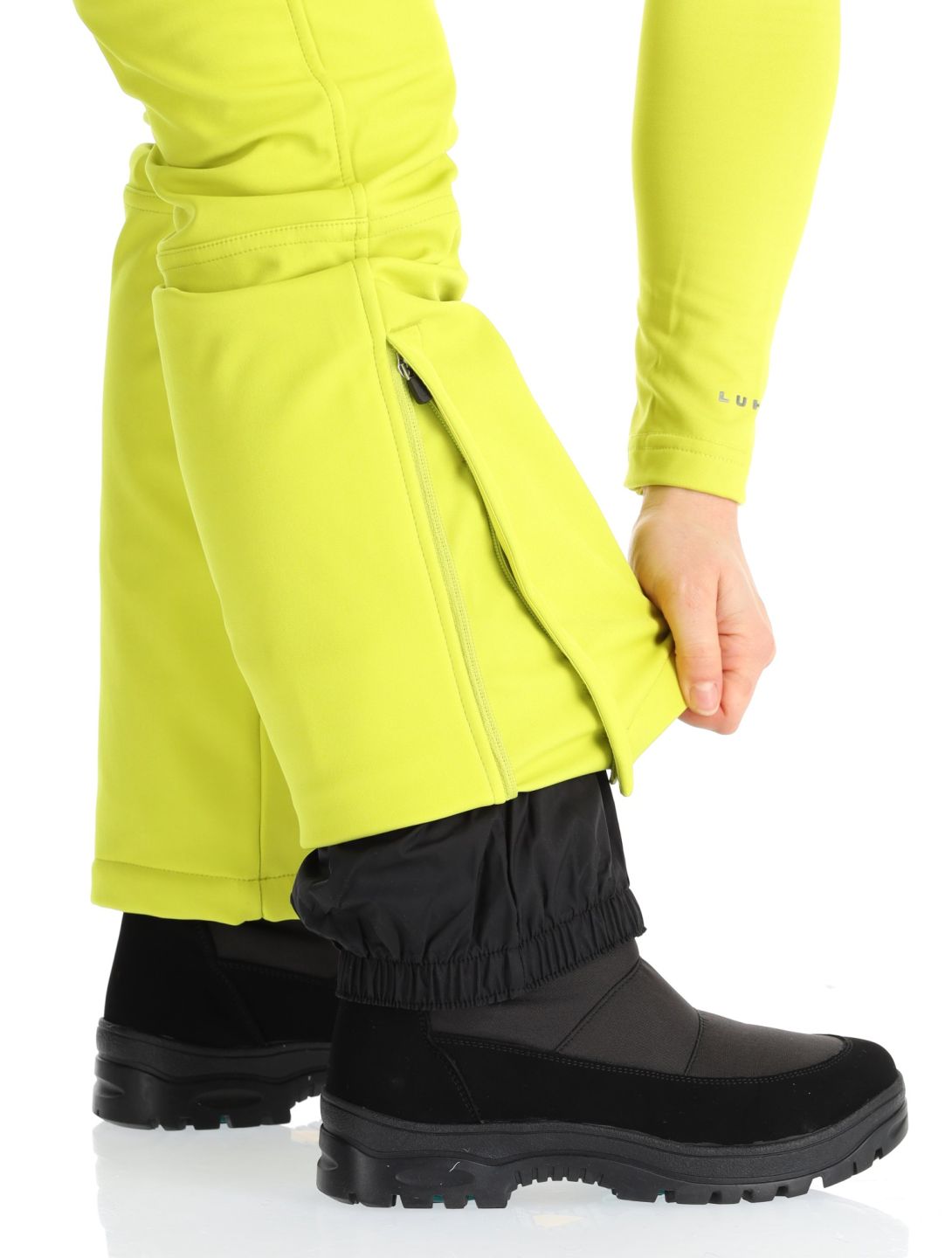 Luhta, Joentaus C softshell ski pants women Aloe green 