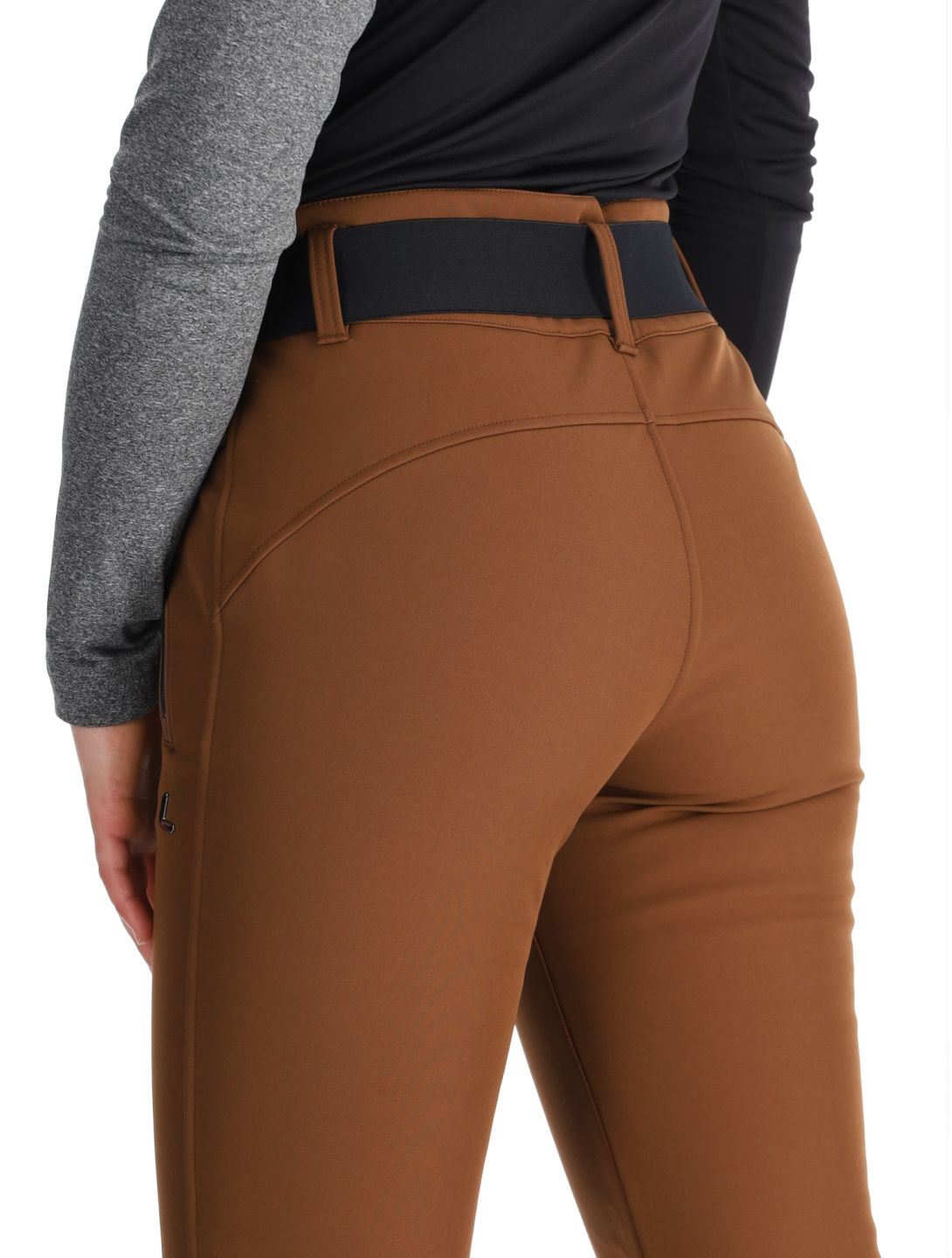 Luhta, Joentaus C softshell ski pants women Chocolat brown 