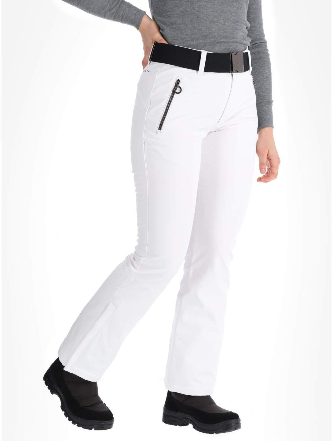 Luhta, Joentaus C softshell ski pants women Optic White white 