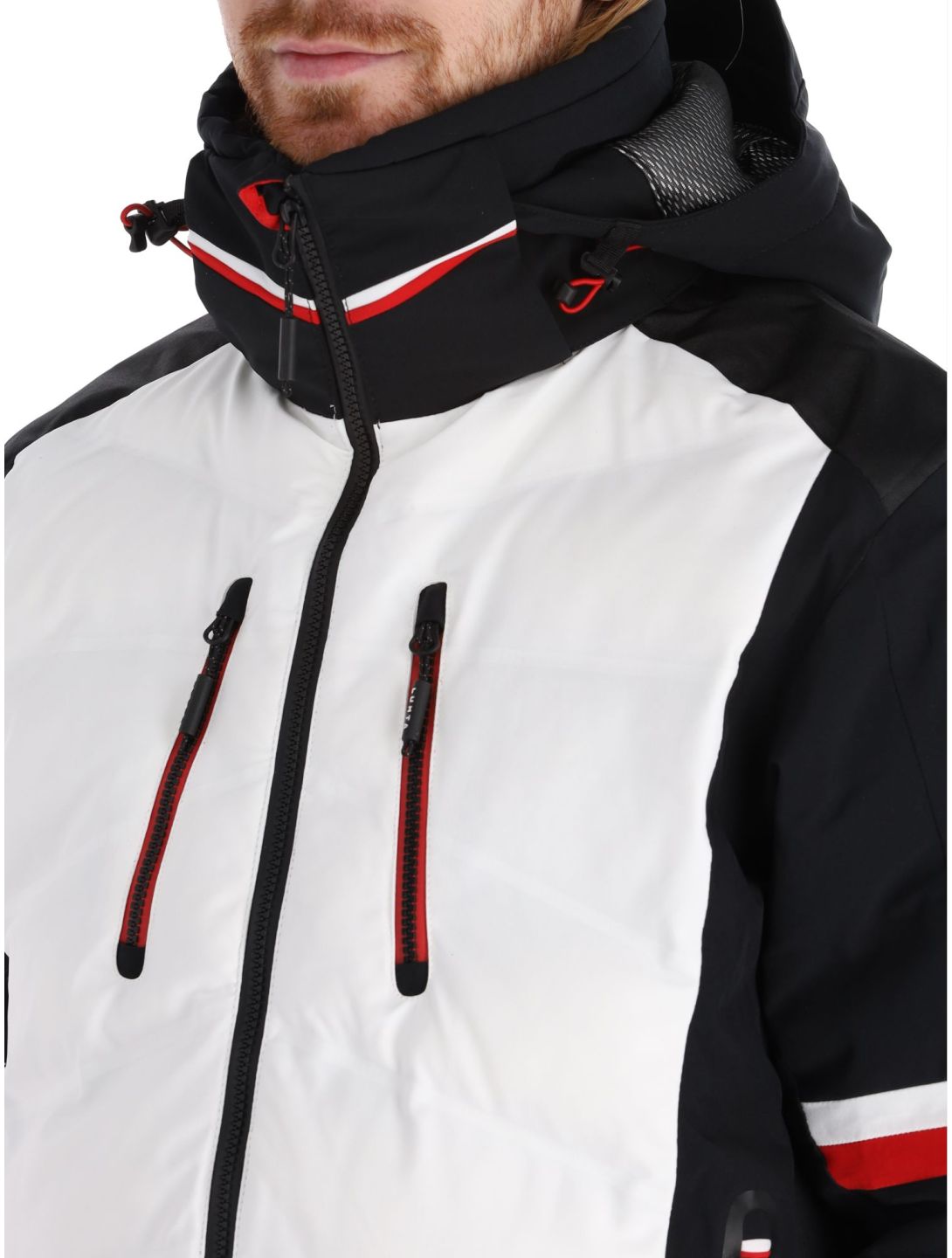 Luhta, Jollanoaivi ski jacket men Optic White black, white 