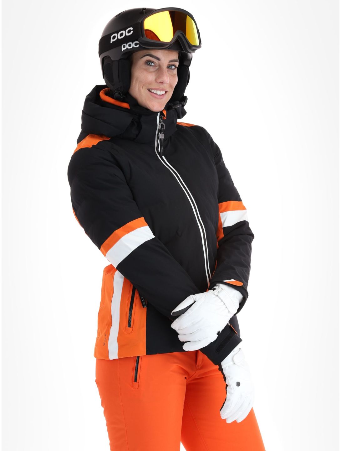 Luhta, Kaakkurivaara ski jacket women Black black, orange 