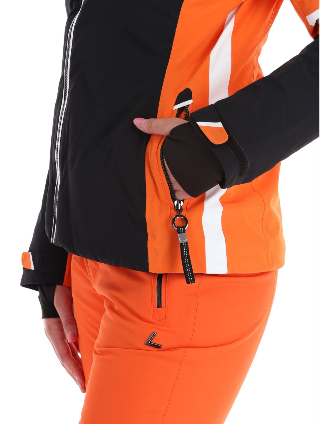 Luhta, Kaakkurivaara ski jacket women Black black, orange 