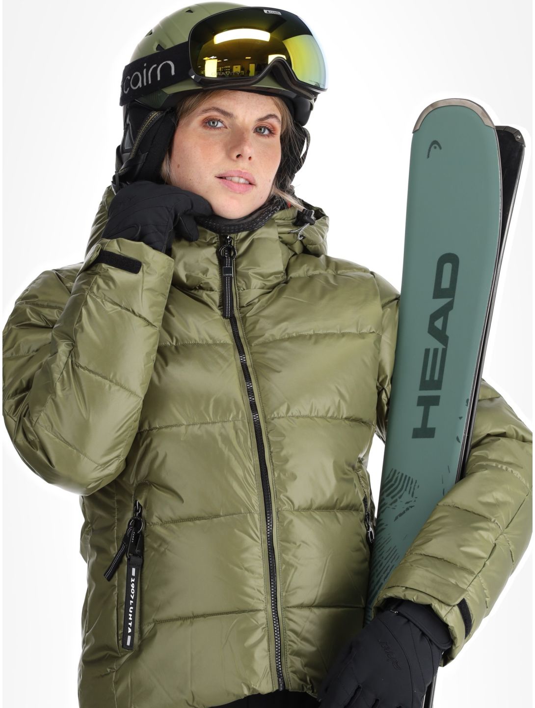 Luhta, Kallunki ski jacket women Olive green 