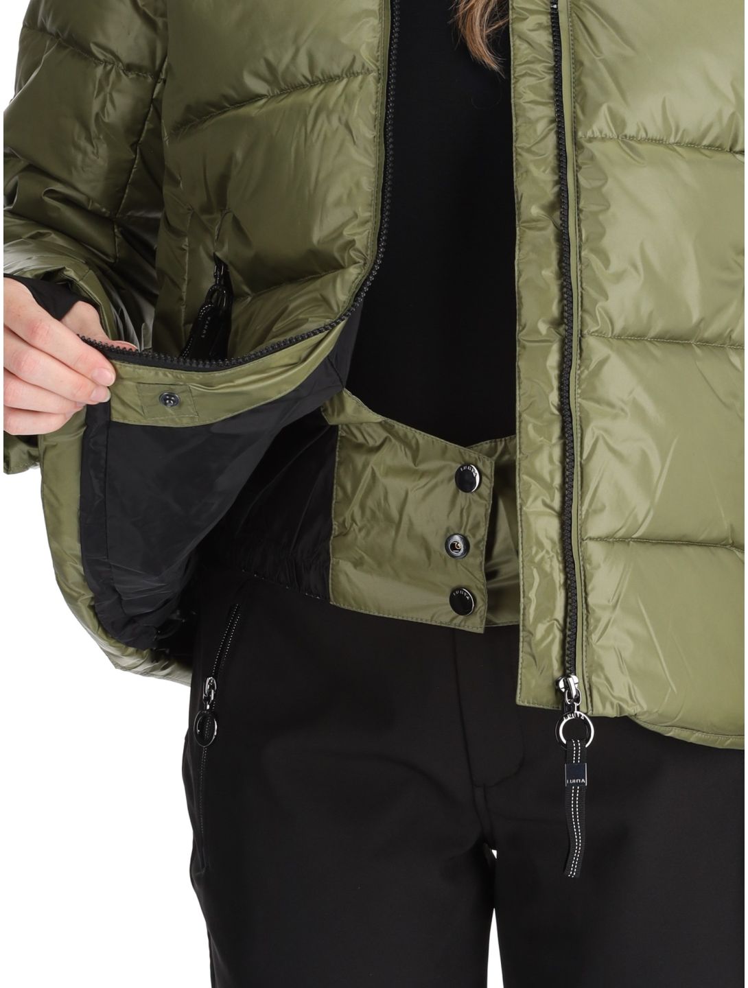 Luhta, Kallunki ski jacket women Olive green 