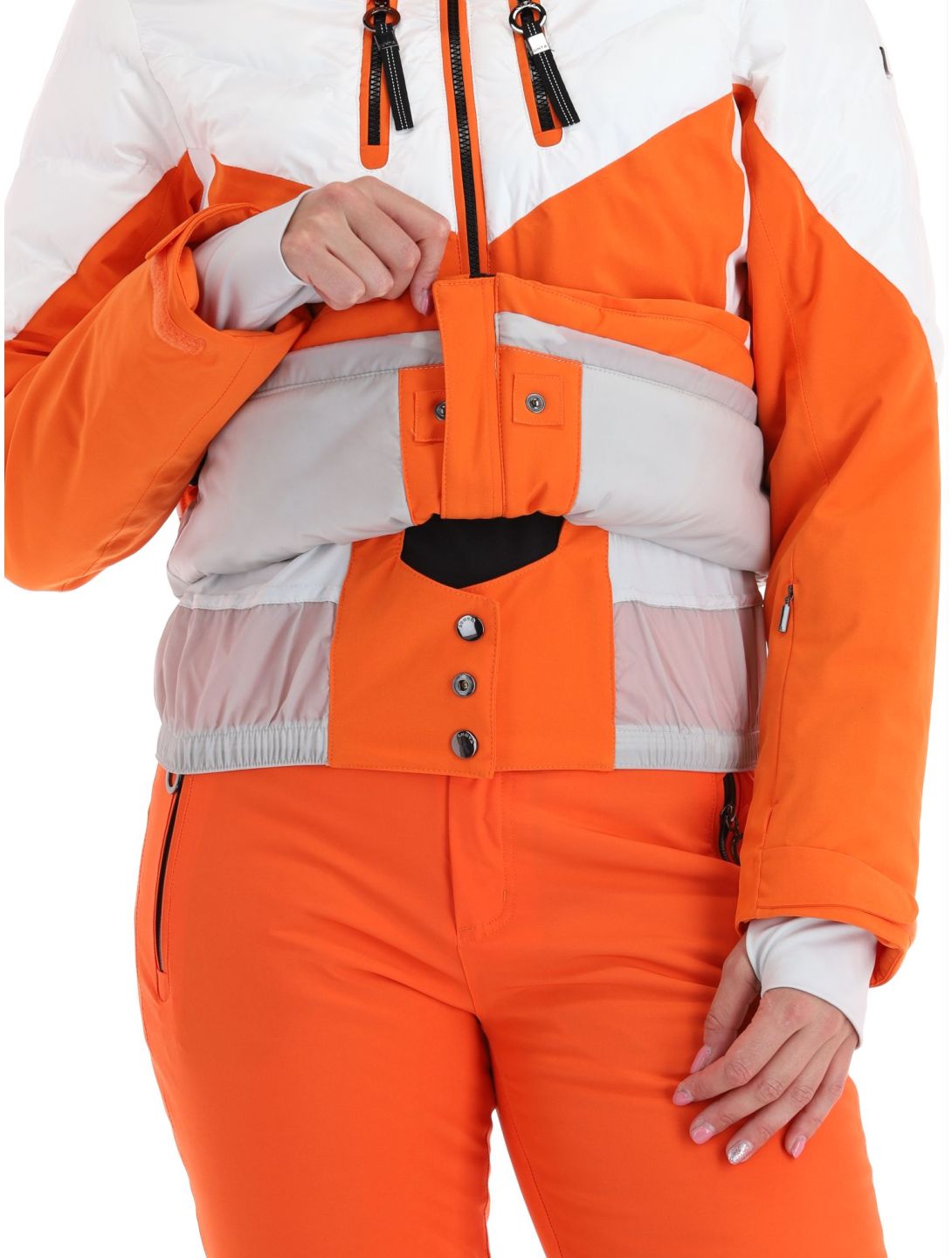 Luhta, Kanervala ski jacket women Orange orange, white 