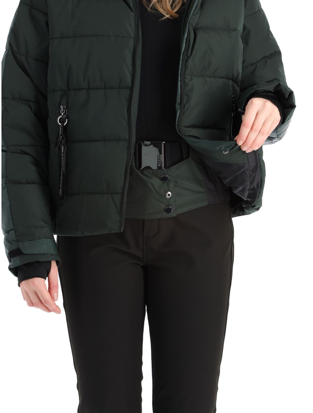 Luhta, Karhutunturi ski jacket women Dark Green green 