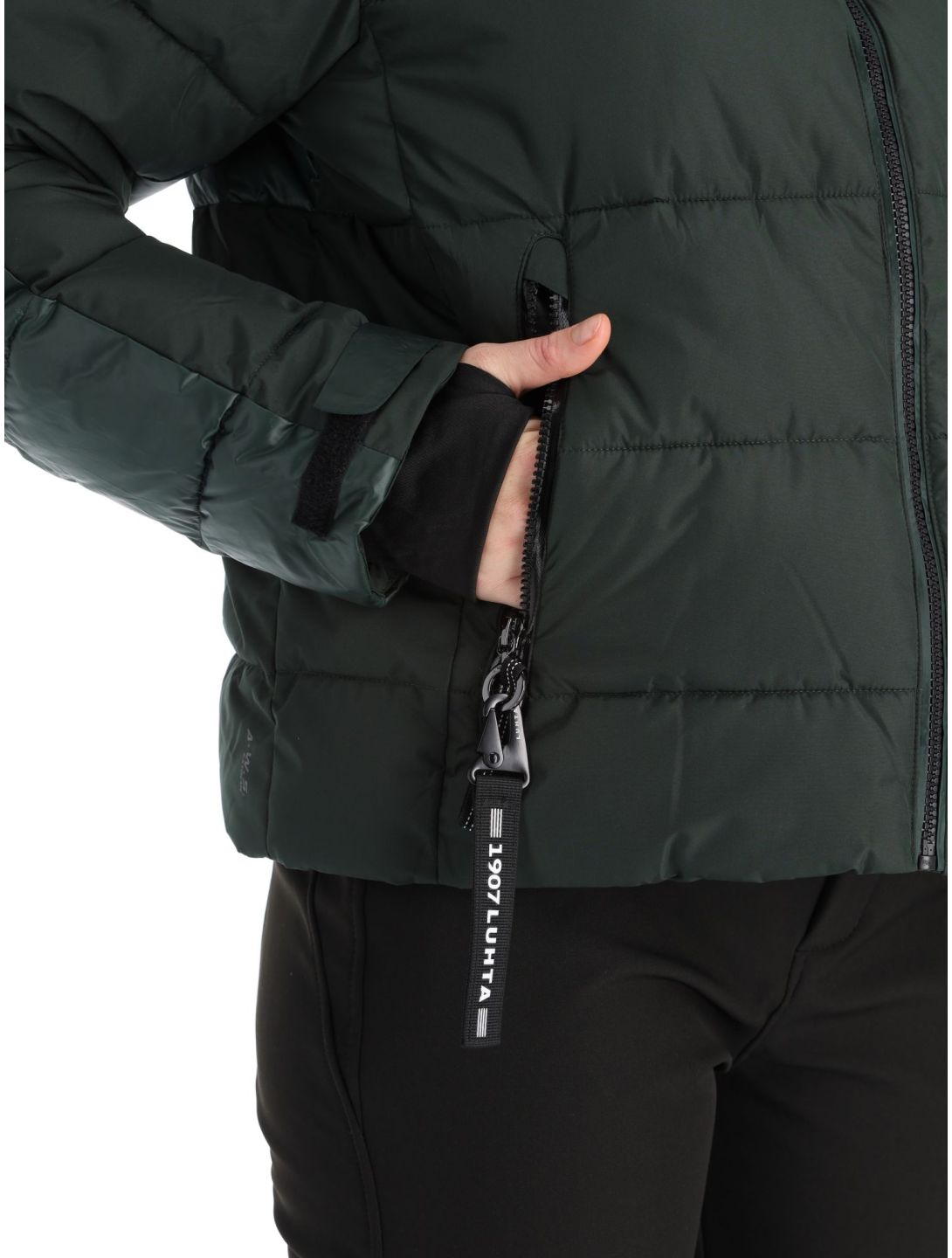 Luhta, Karhutunturi ski jacket women Dark Green green 