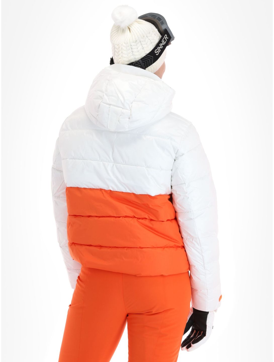 Luhta, Karhutunturi ski jacket women Orange orange, white 