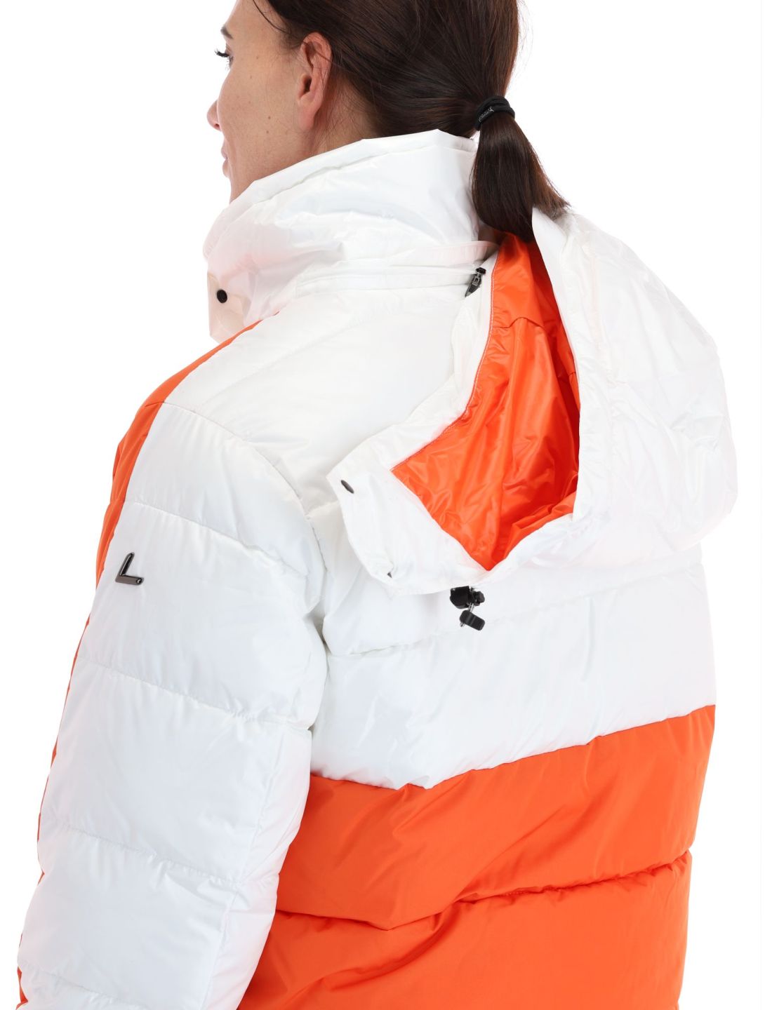 Luhta, Karhutunturi ski jacket women Orange orange, white 