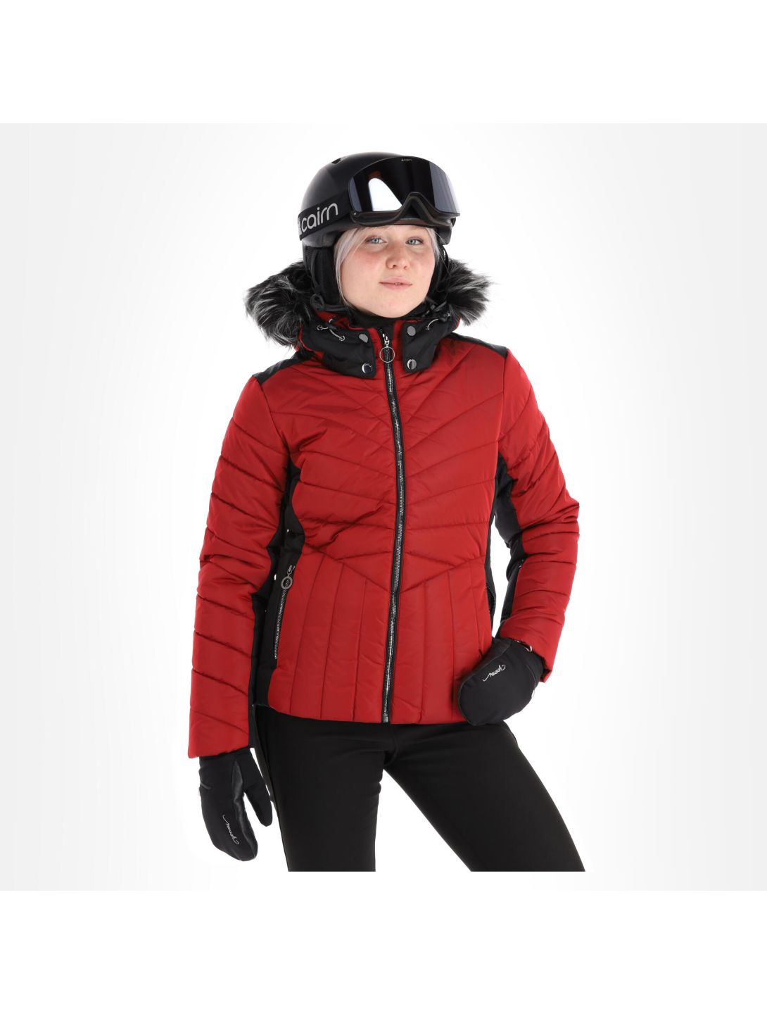 Luhta, Katinen ski jacket women cranberry red 