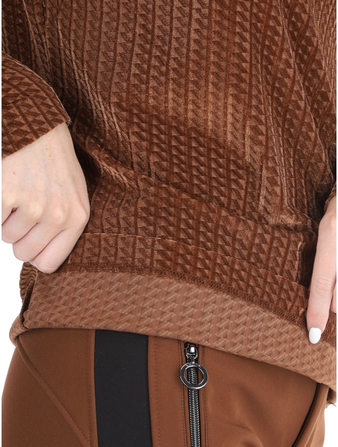 Luhta, Kauhava pullover women Chocolat brown 