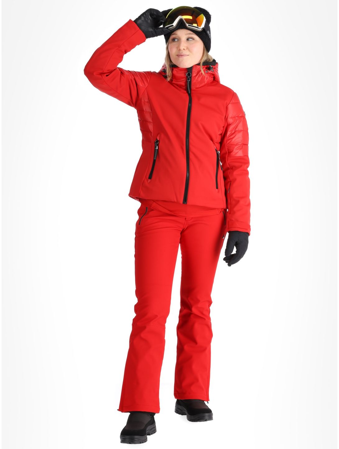 Luhta, Kierinki ski jacket women Cranberry red 