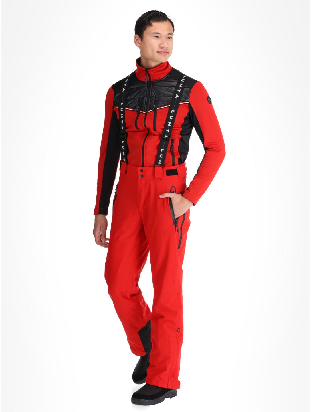 Luhta, Kortepohja ski pants men Cranberry red 