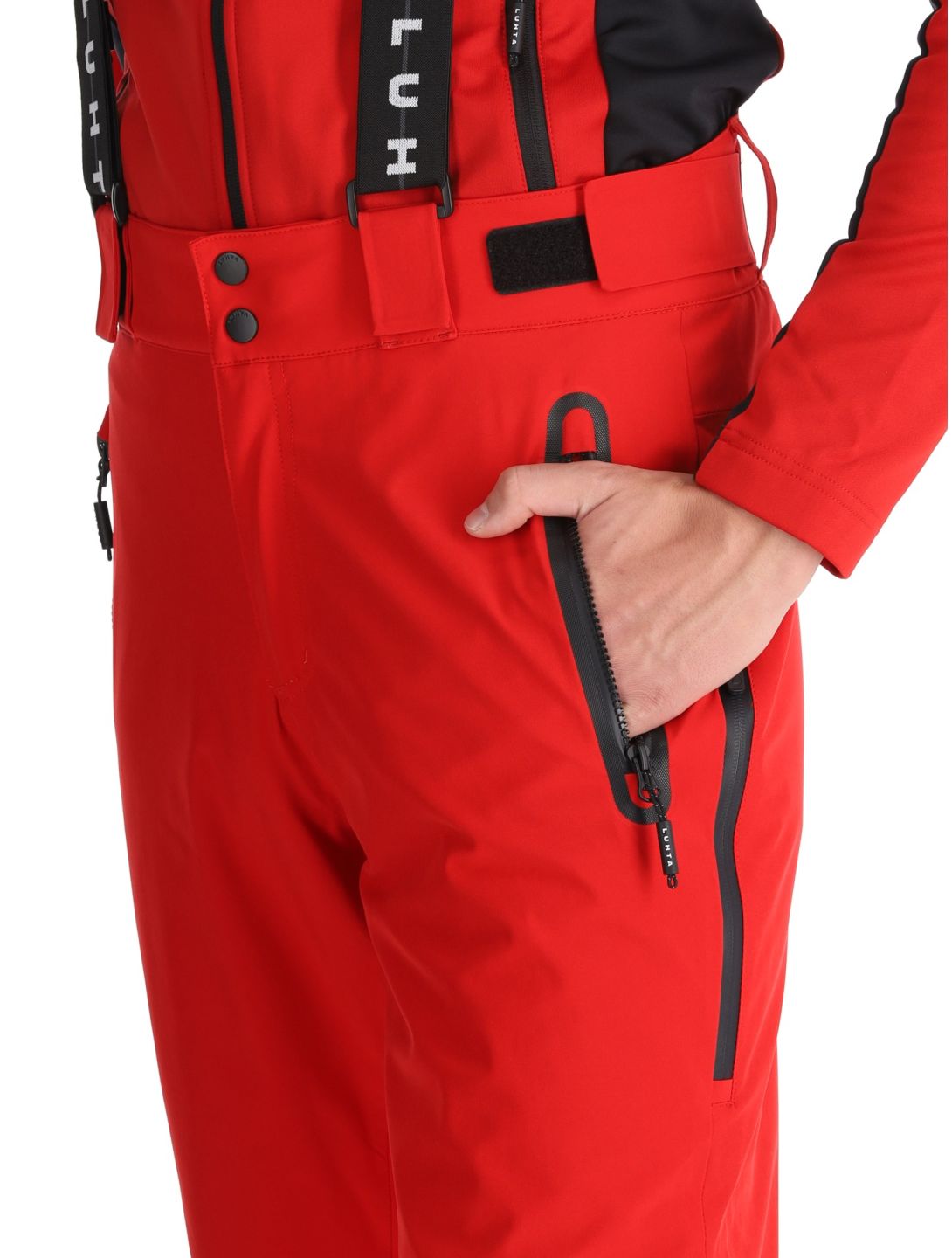 Luhta, Kortepohja ski pants men Cranberry red 