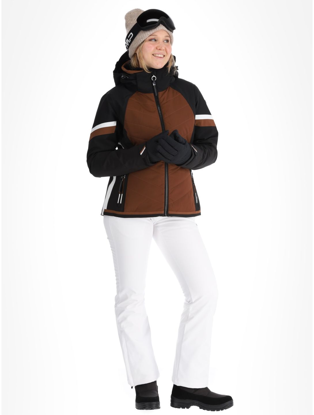 Luhta, Koutela ski jacket women Chocolat brown 