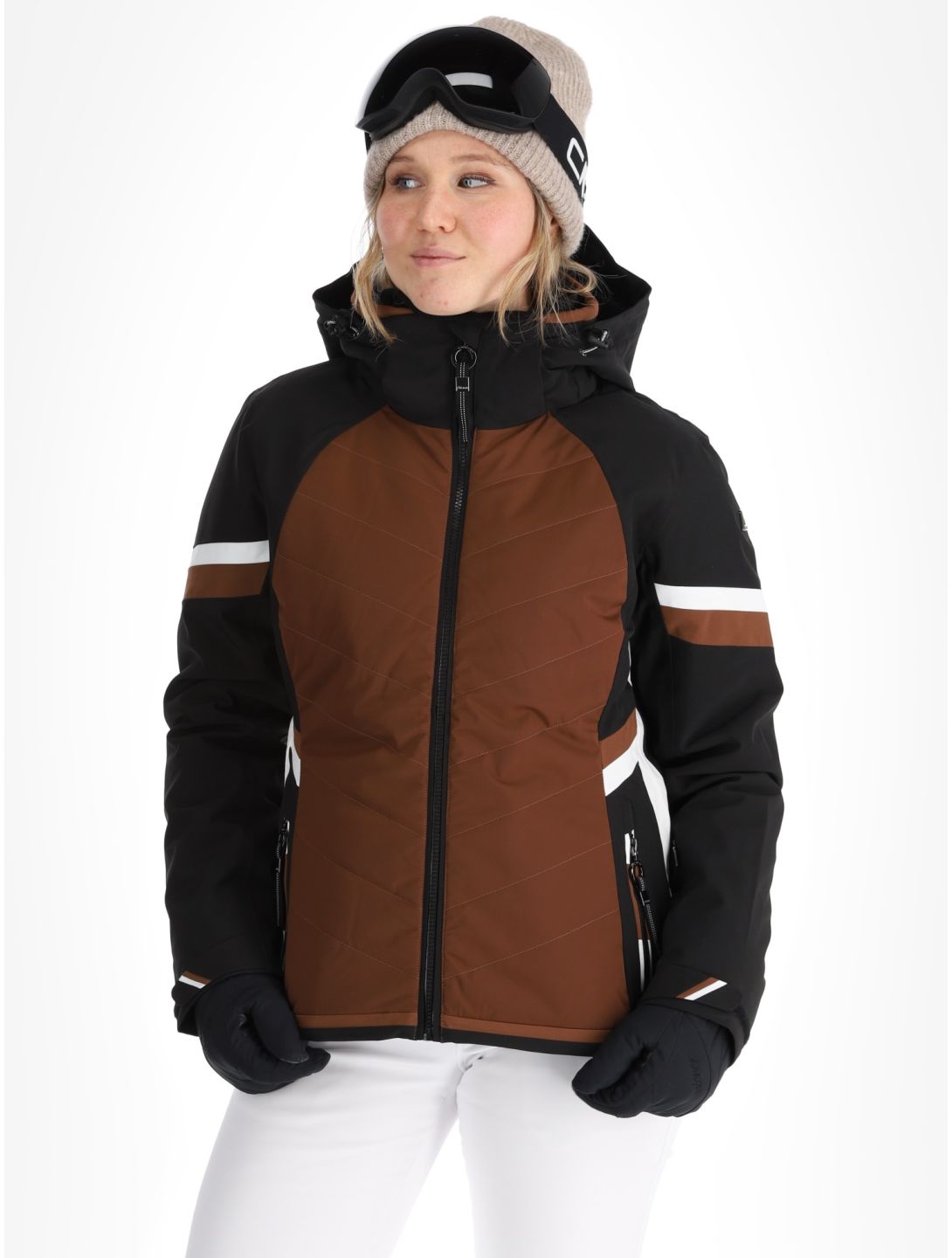 Luhta, Koutela ski jacket women Chocolat brown 