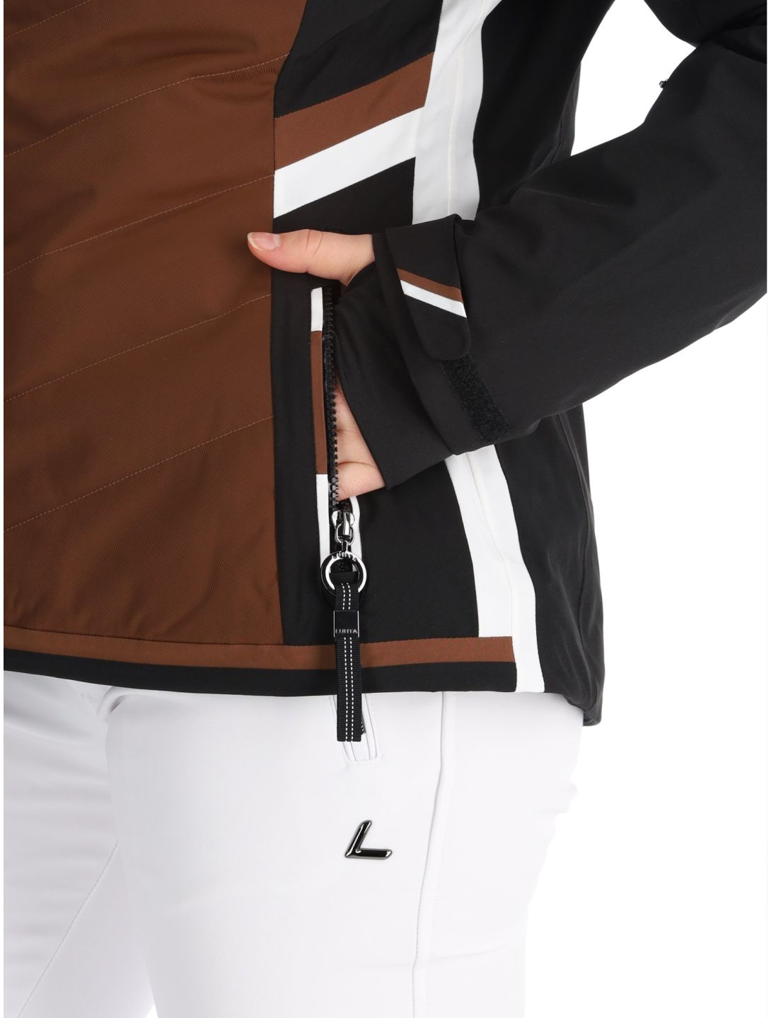 Luhta, Koutela ski jacket women Chocolat brown 