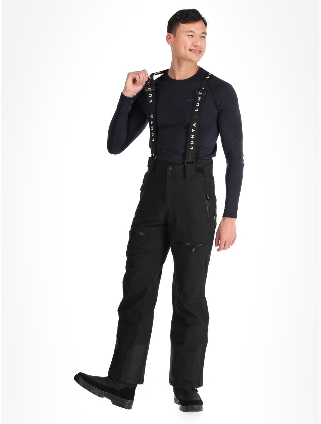 Luhta, Kovero ski pants men Black black 