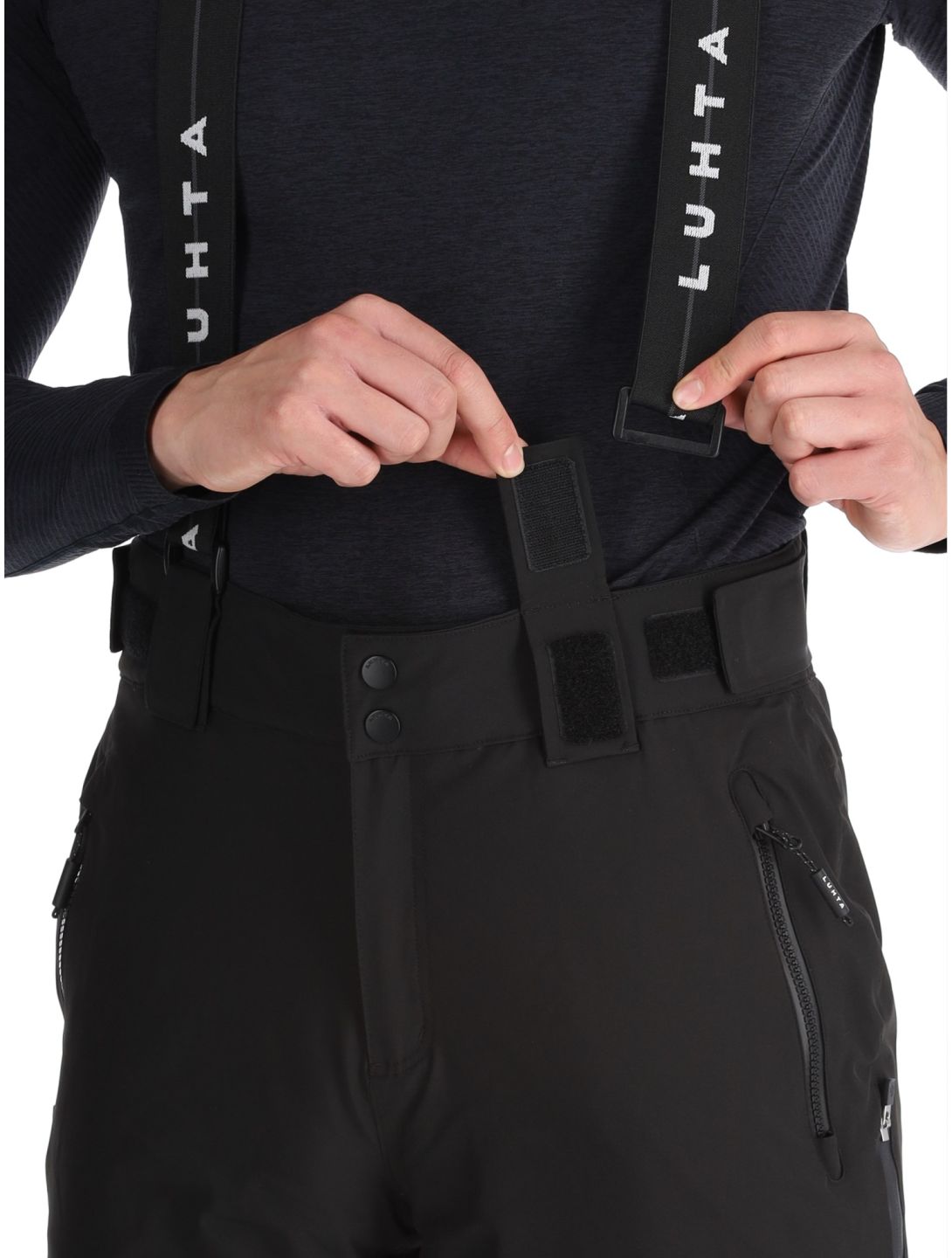 Luhta, Kovero ski pants men Black black 