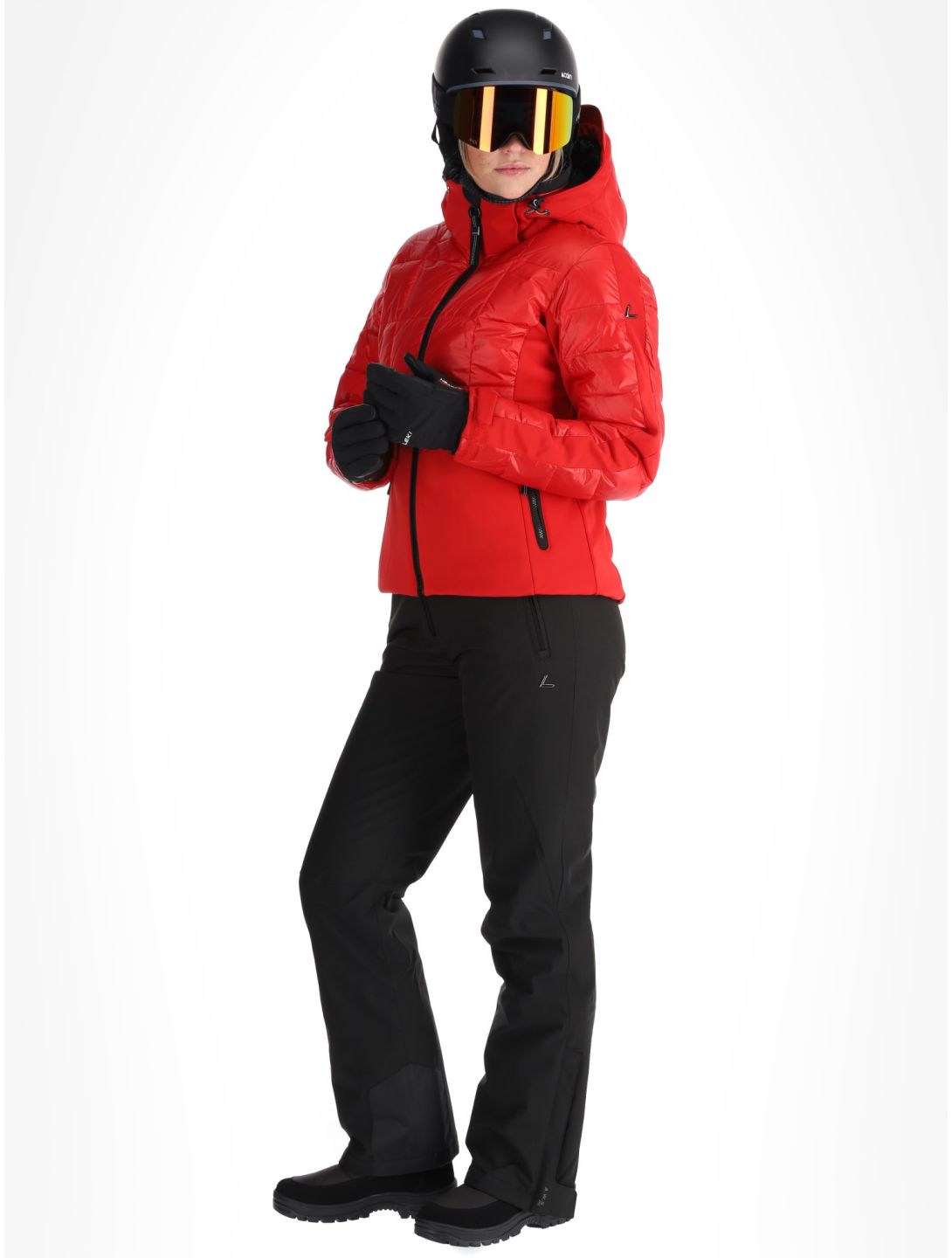 Luhta, Kuivasalmi ski jacket women Cranberry red 